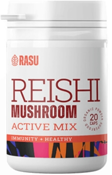 Rasu Reishi Mushroom Active Mix Kapszulák gyomorhurut és paraziták ellen Magyarország
